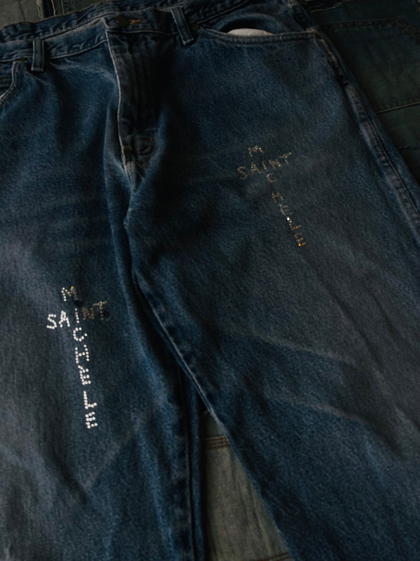 $AINT OF ALL $AINT$ DENIM | RHINESTONE