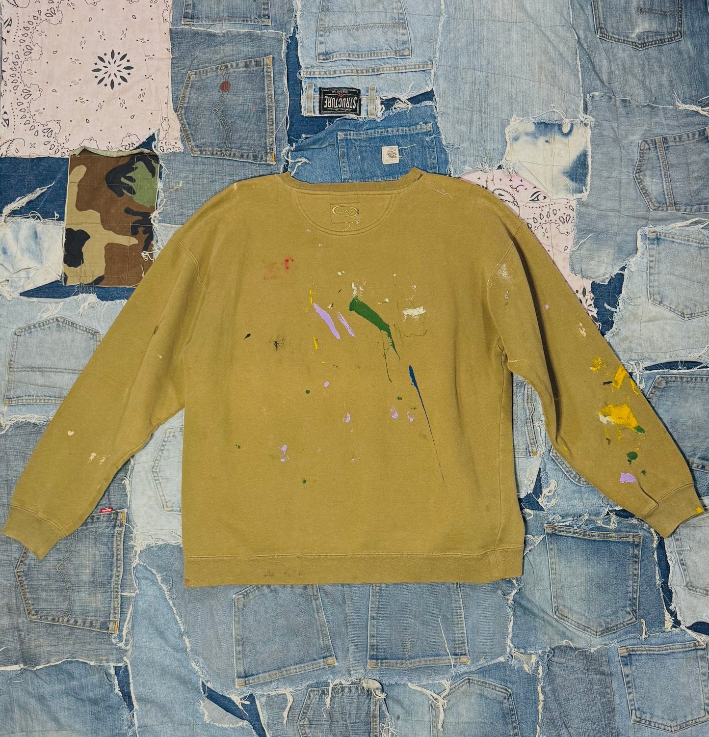 ATELIER ART INSTITUTE PAINTED CREWNECK | 004 - XLARGE