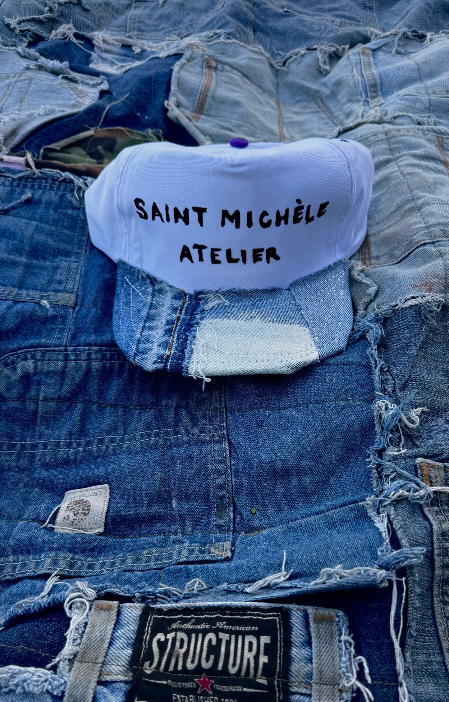 LOGO PATCHWORK TRUCKER | 016