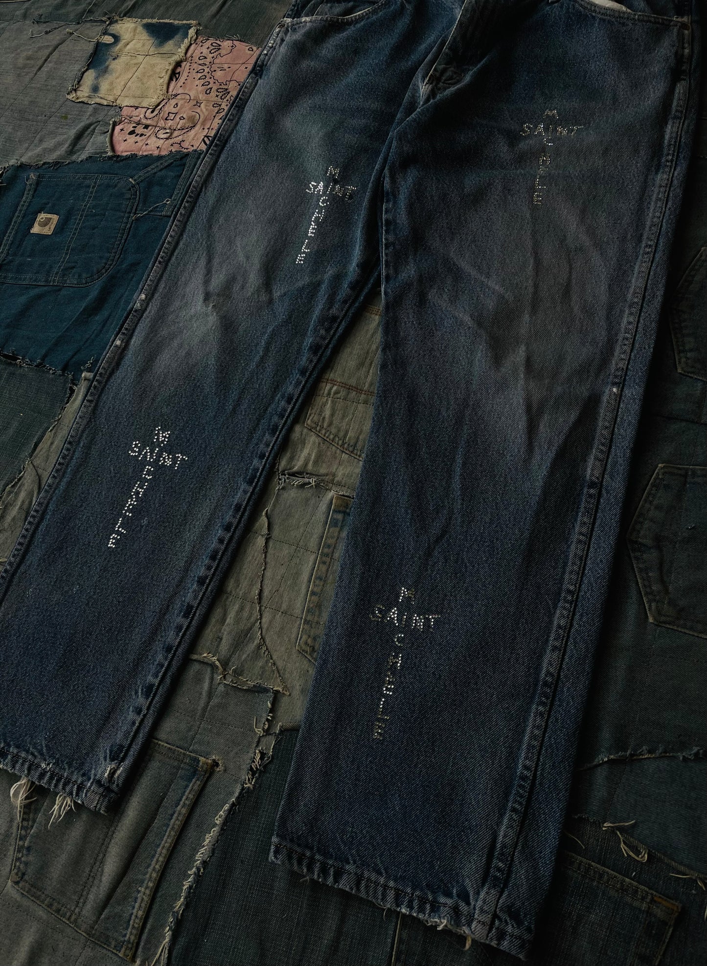 $AINT OF ALL $AINT$ DENIM | RHINESTONE