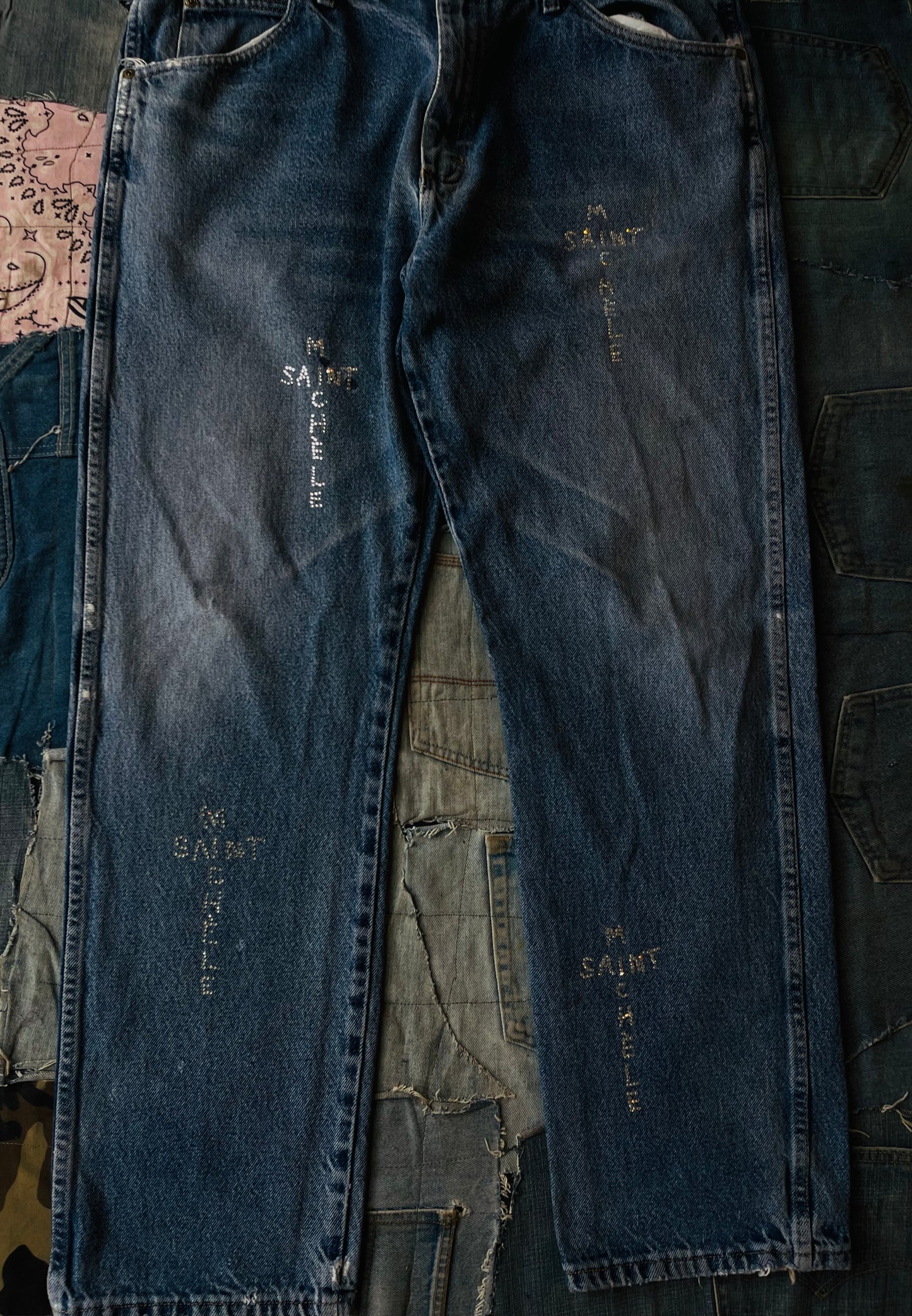 $AINT OF ALL $AINT$ DENIM | RHINESTONE