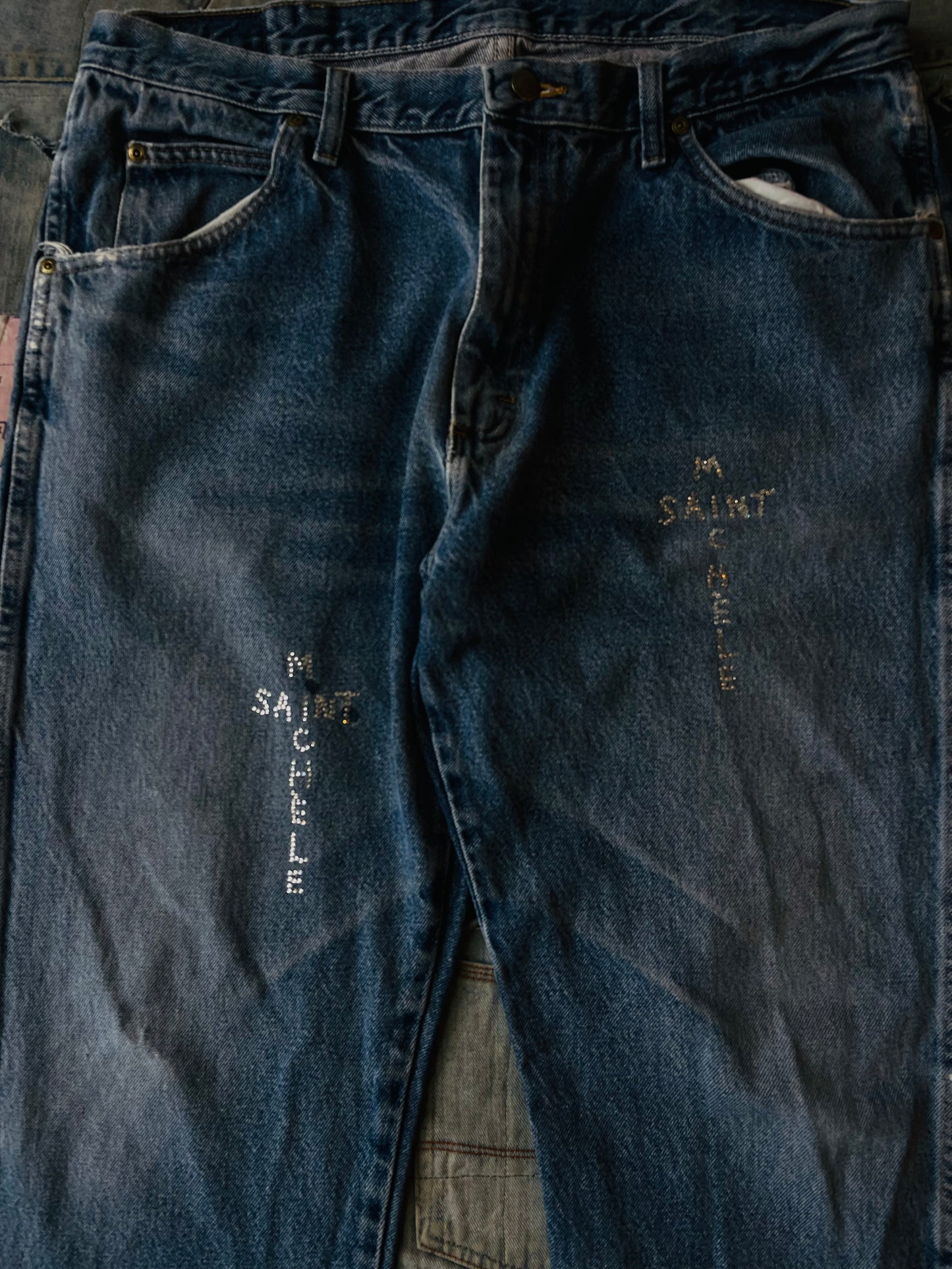 $AINT OF ALL $AINT$ DENIM | RHINESTONE