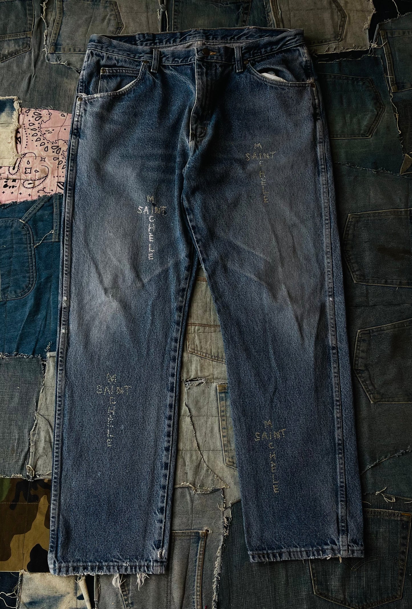$AINT OF ALL $AINT$ DENIM | RHINESTONE