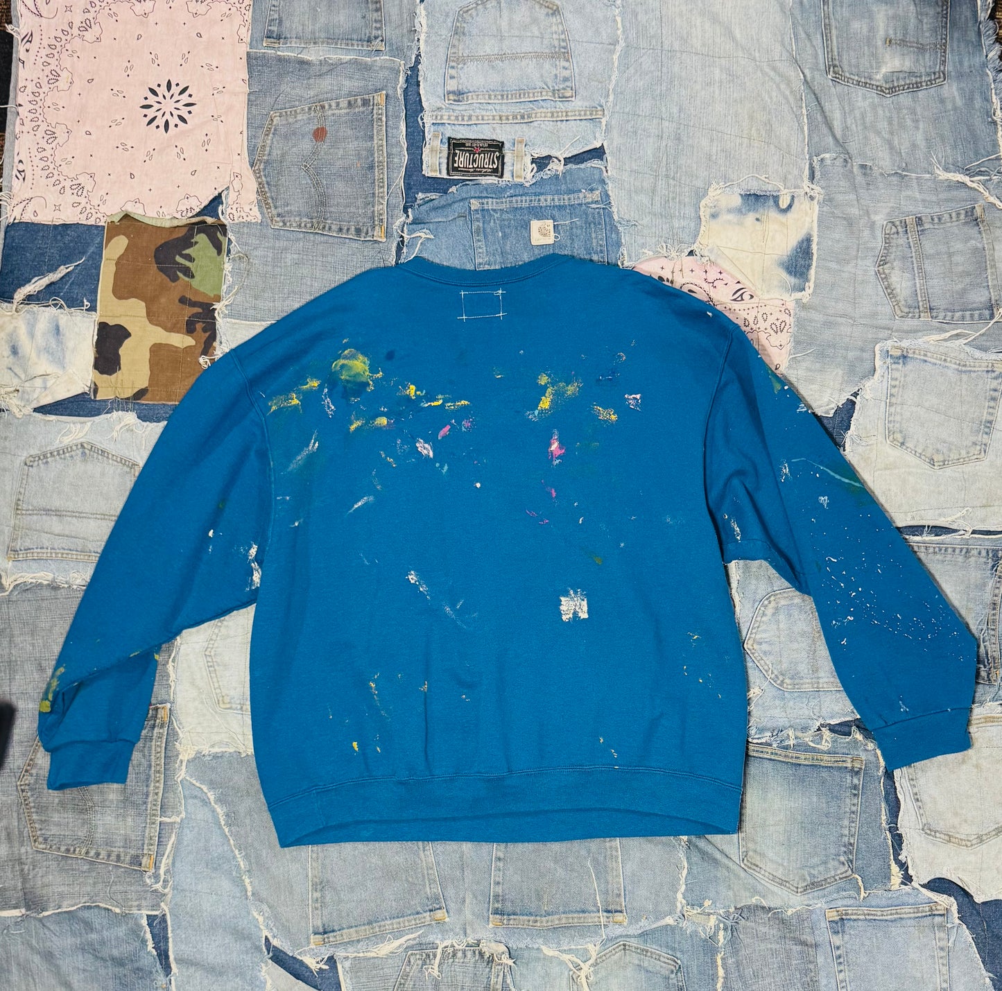 ATELIER ART INSTITUTE PAINTED CREWNECK | 006 - XXLARGE
