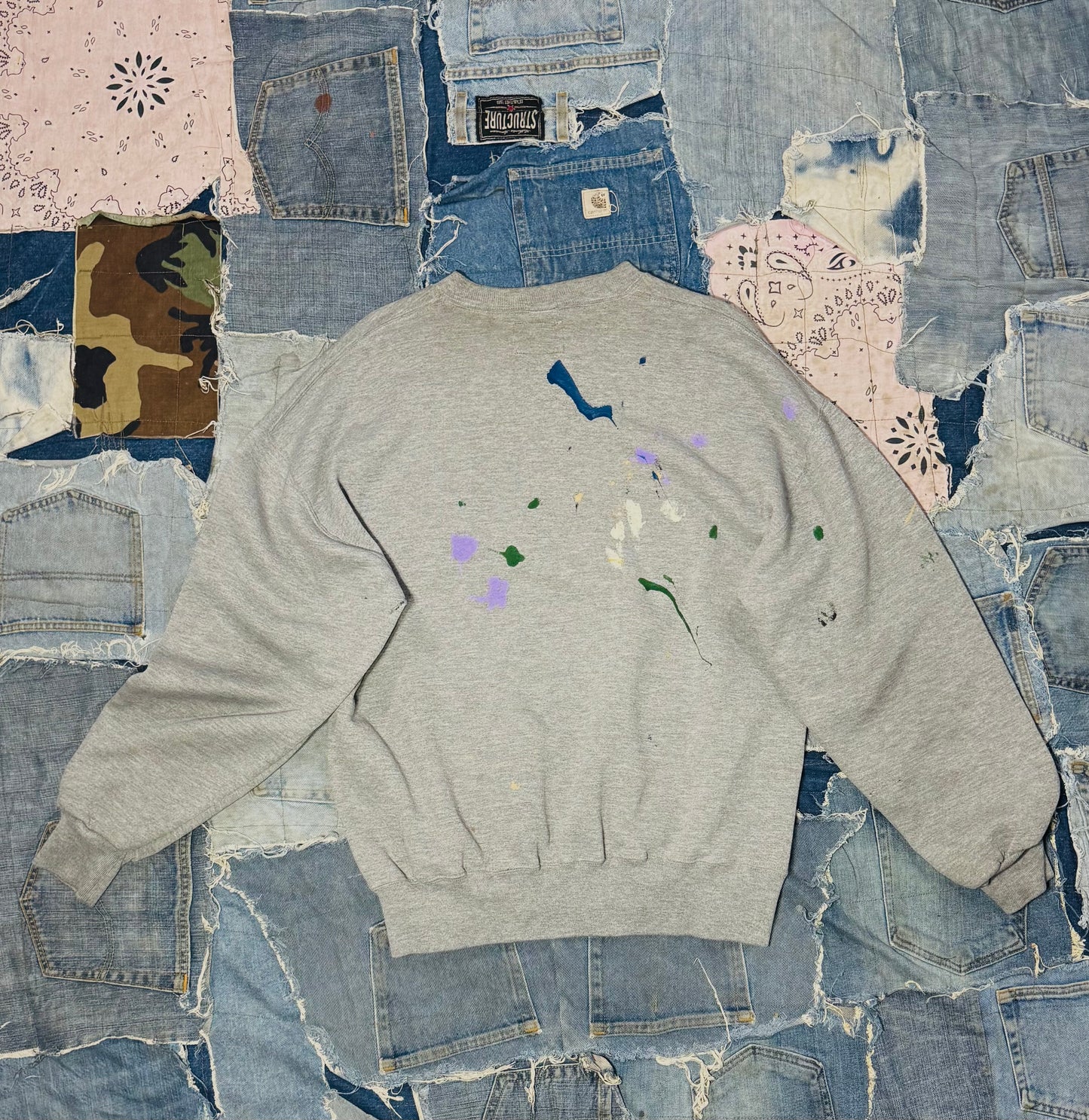ATELIER ART INSTITUTE PAINTED CREWNECK | 002 - XLARGE