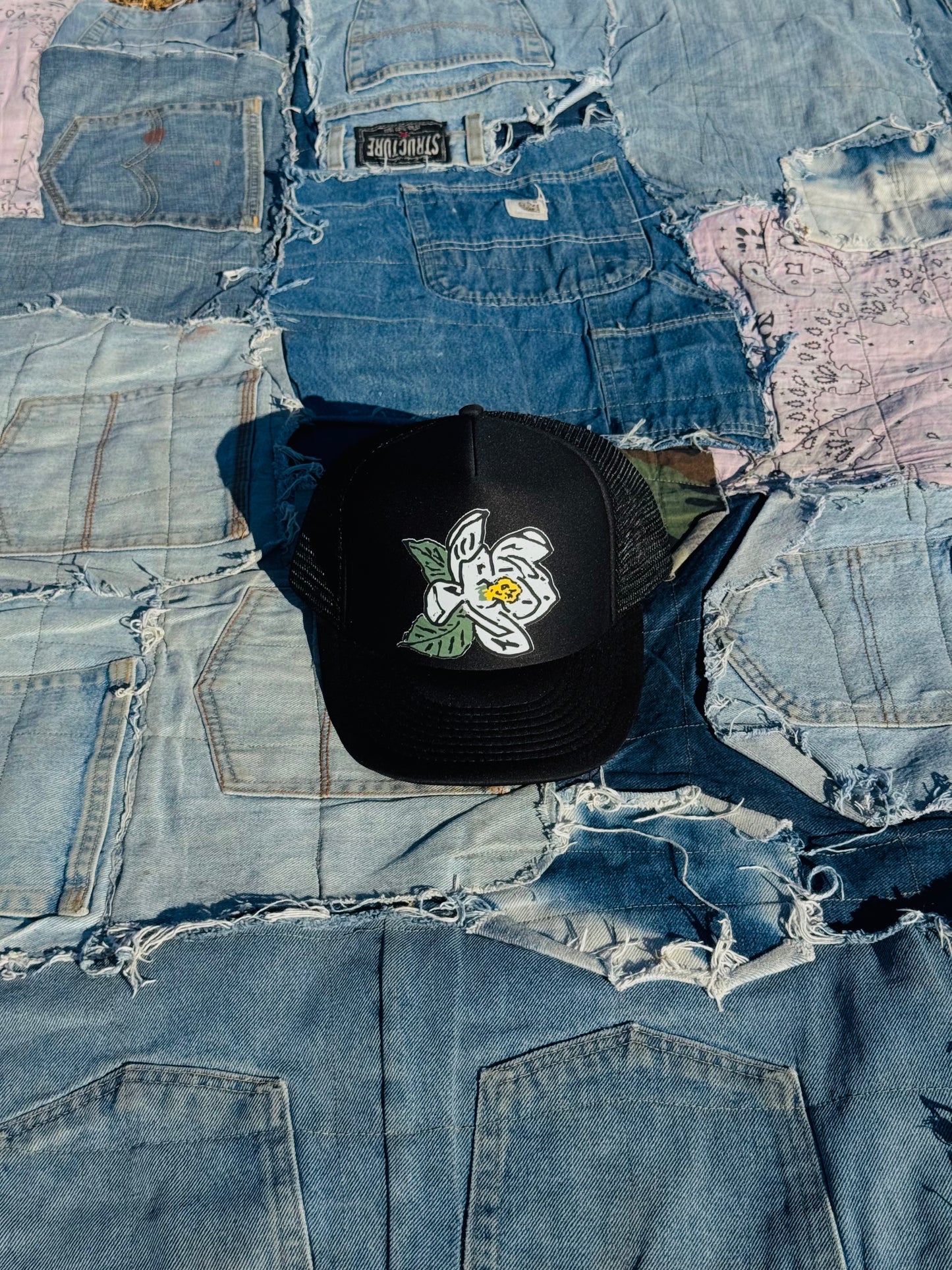 MAGNOLIA TRUCKER HAT | BLACK ASPHALT