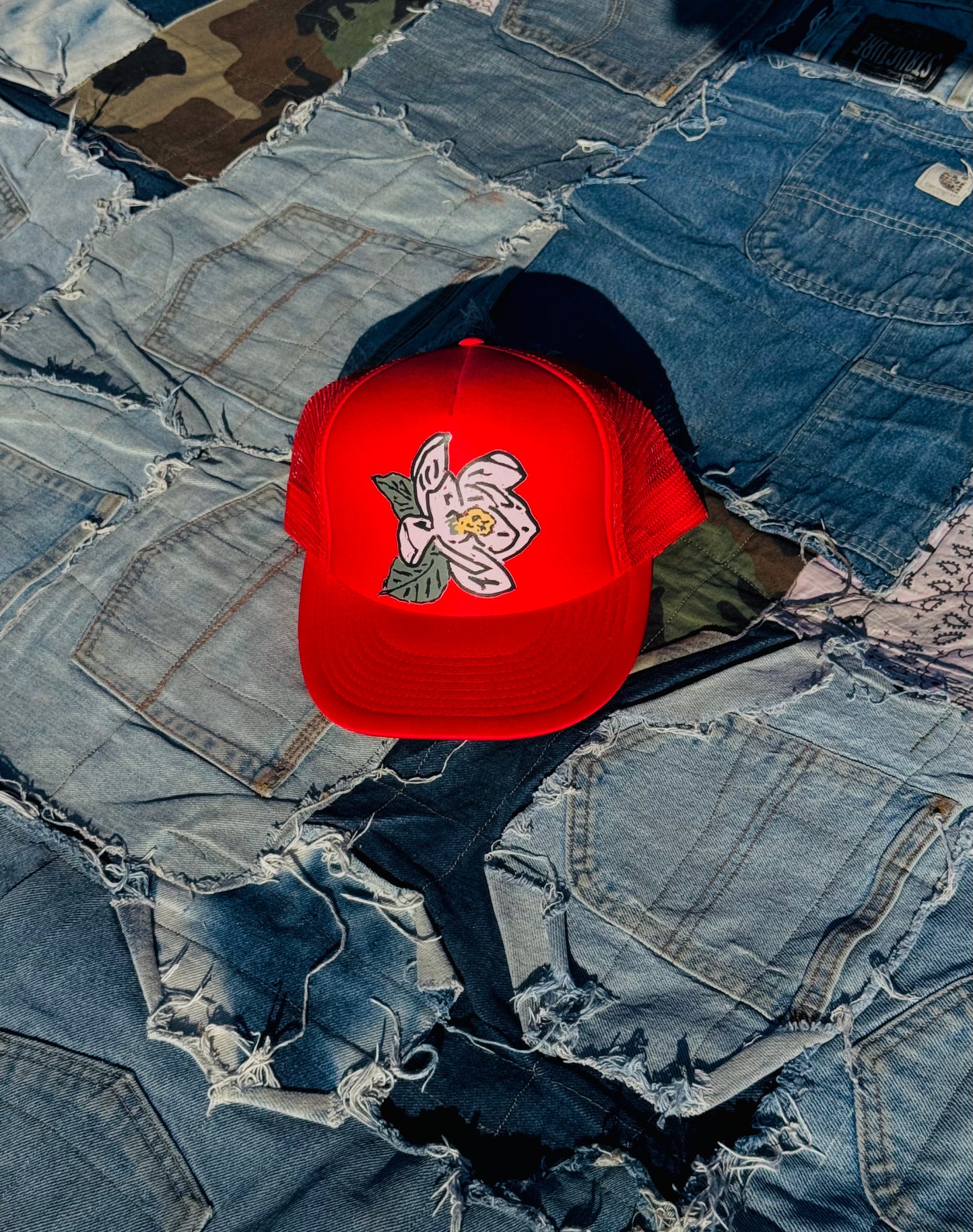 MAGNOLIA TRUCKER HAT | WATERMELON