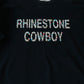 RHINESTONE COWBOY CREWNECK | 001
