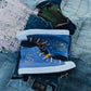 MM-001 HIGH TOP | BLUE GOLD