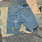 $AINT OF ALL $AINT$ DENIM SHORTS| 001