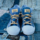 MM-001 HIGH TOP | BLUE GOLD
