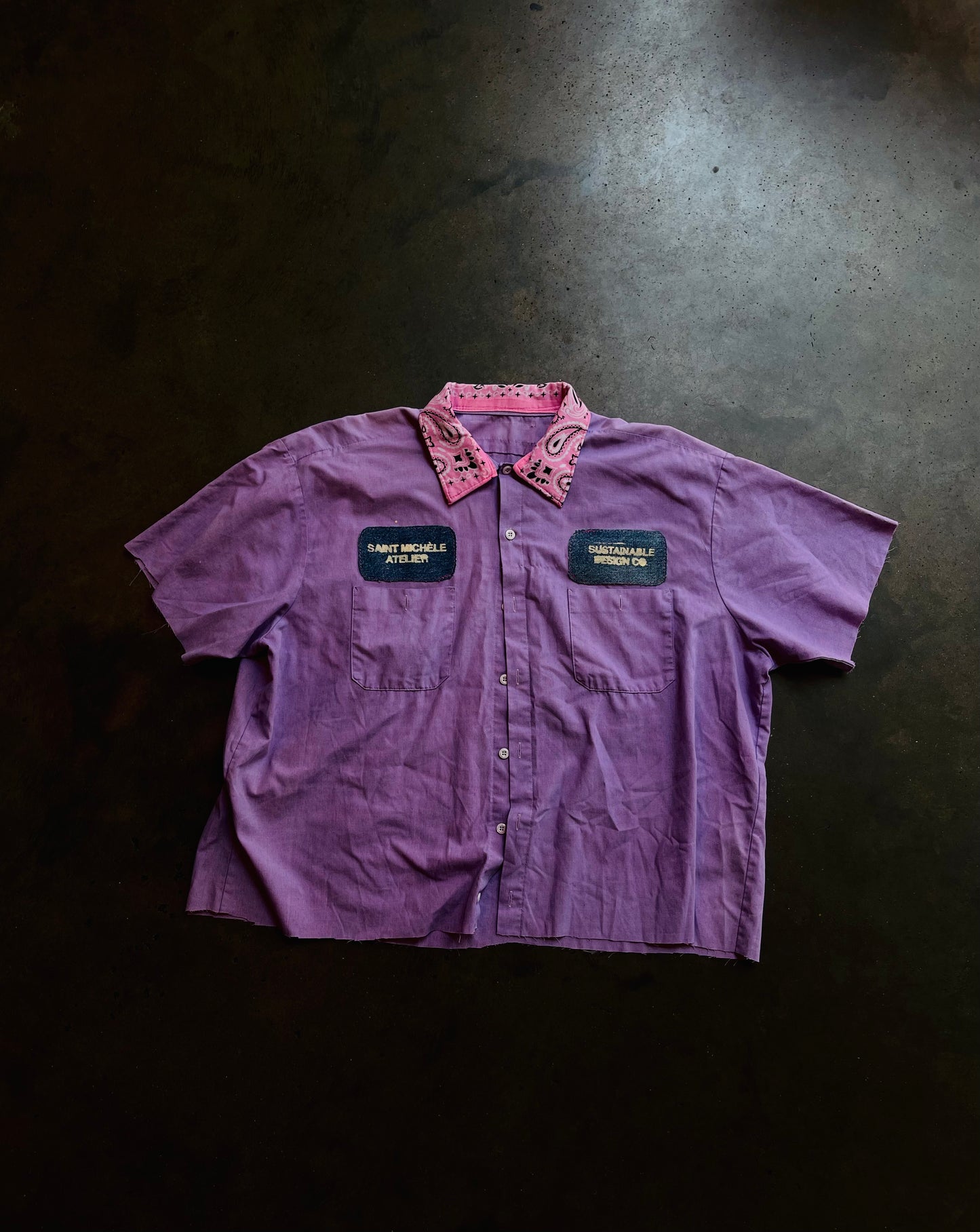 GARMENT DYED RE-WORKWEAR SHIRT | 003