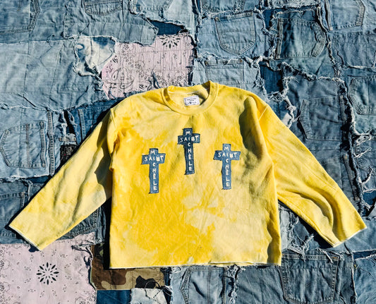 HOLY GHO$T CREWNECK | SUNBURST