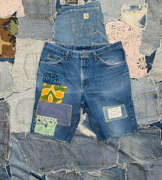 PATCH & REPAIR DENIM SHORTS 004