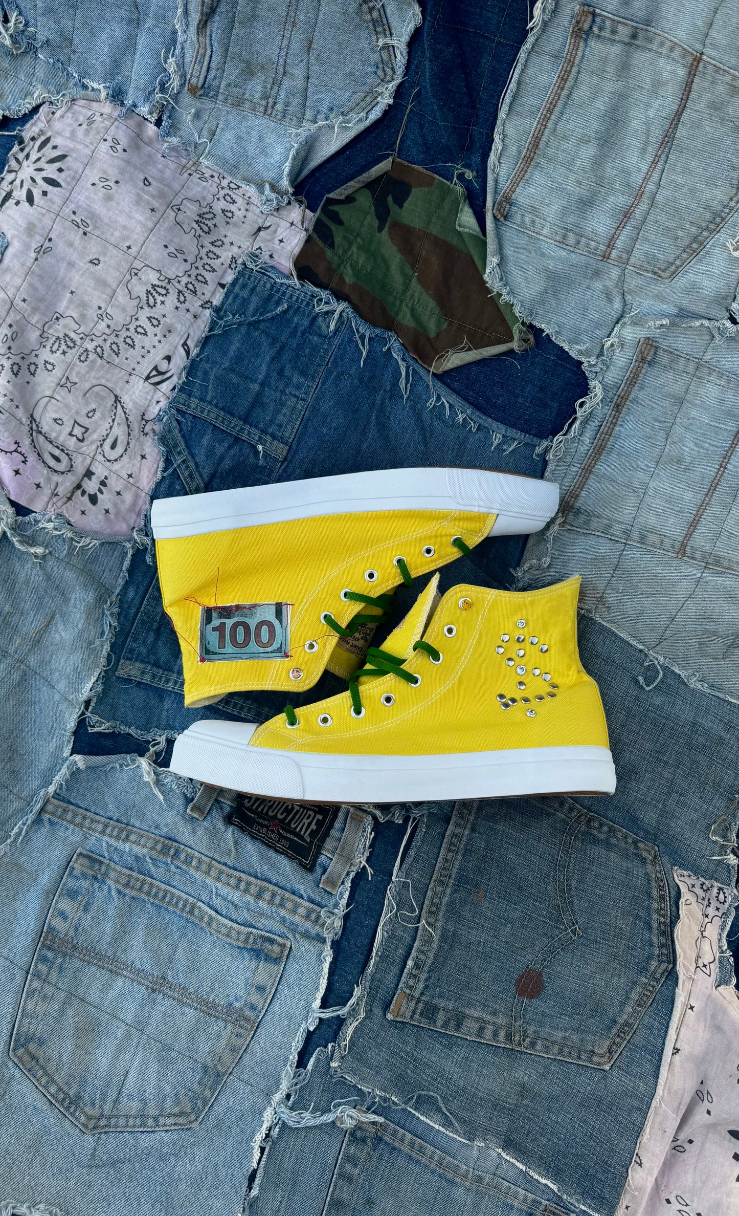 MM-001 HIGH TOP | DICED PINEAPPLES