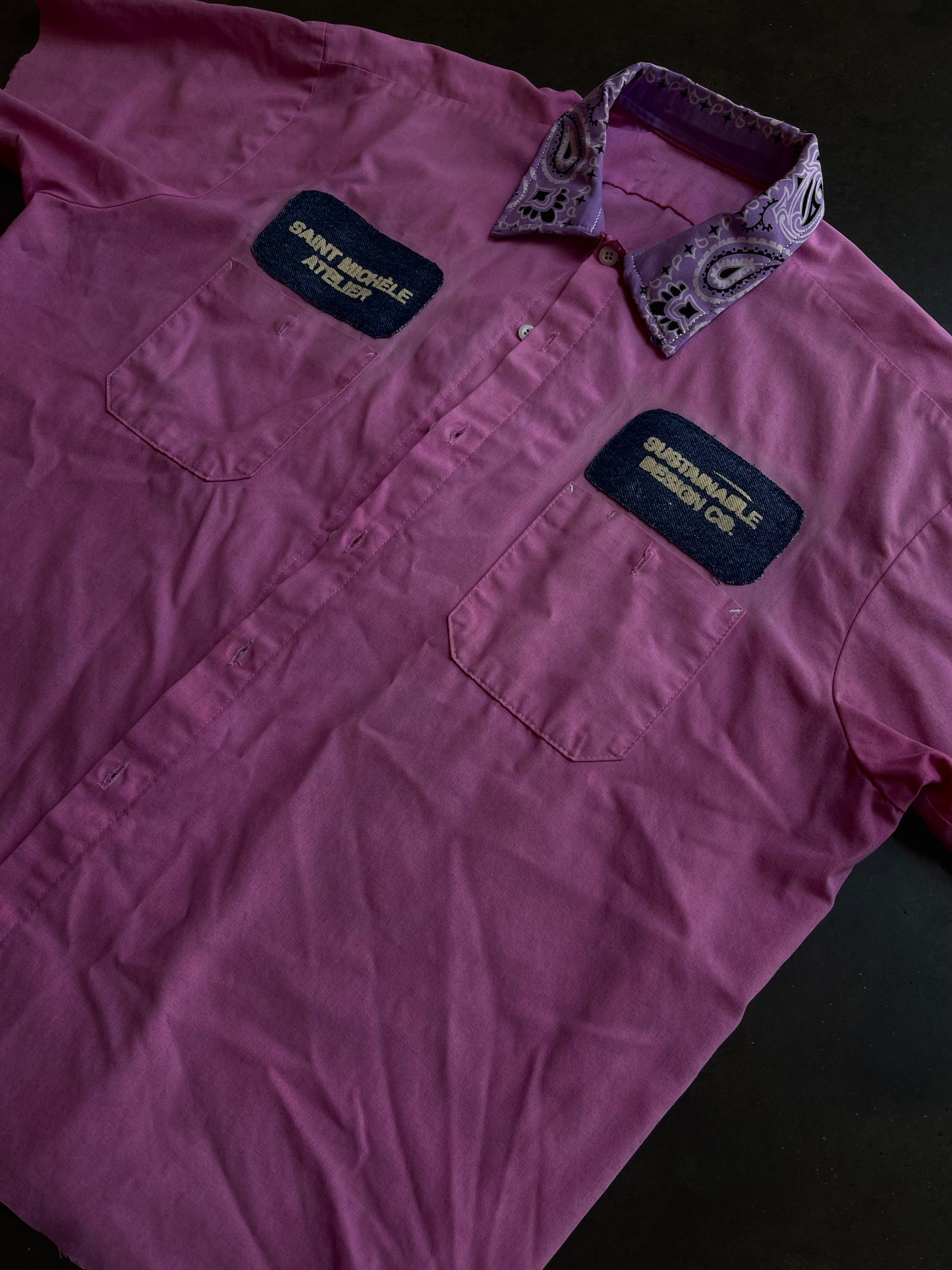 GARMENT DYED RE-WORKWEAR SHIRT | 002