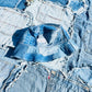 REWORKED PATCHWORK BUCKET HAT | DENIM
