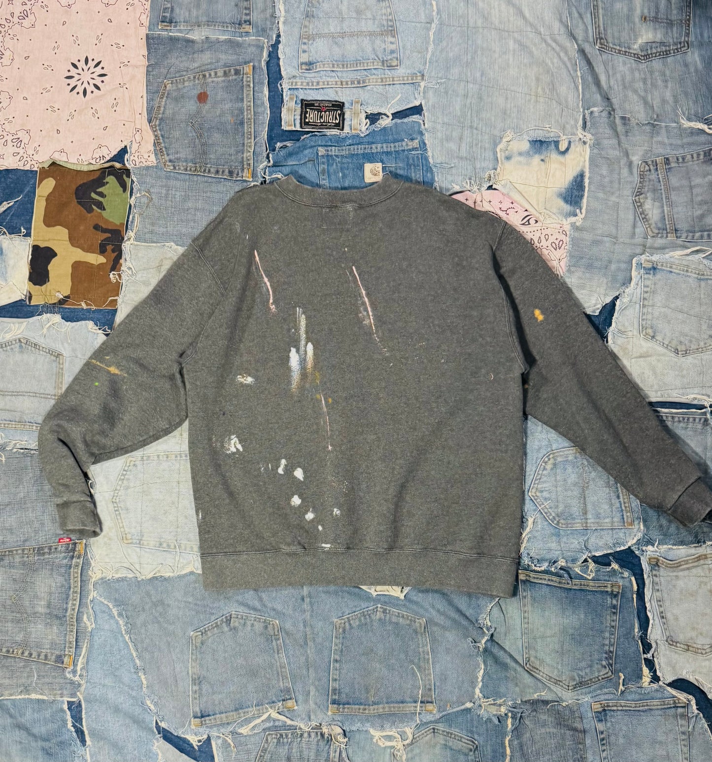 ATELIER ART INSTITUTE PAINTED CREWNECK | 010 - LARGE