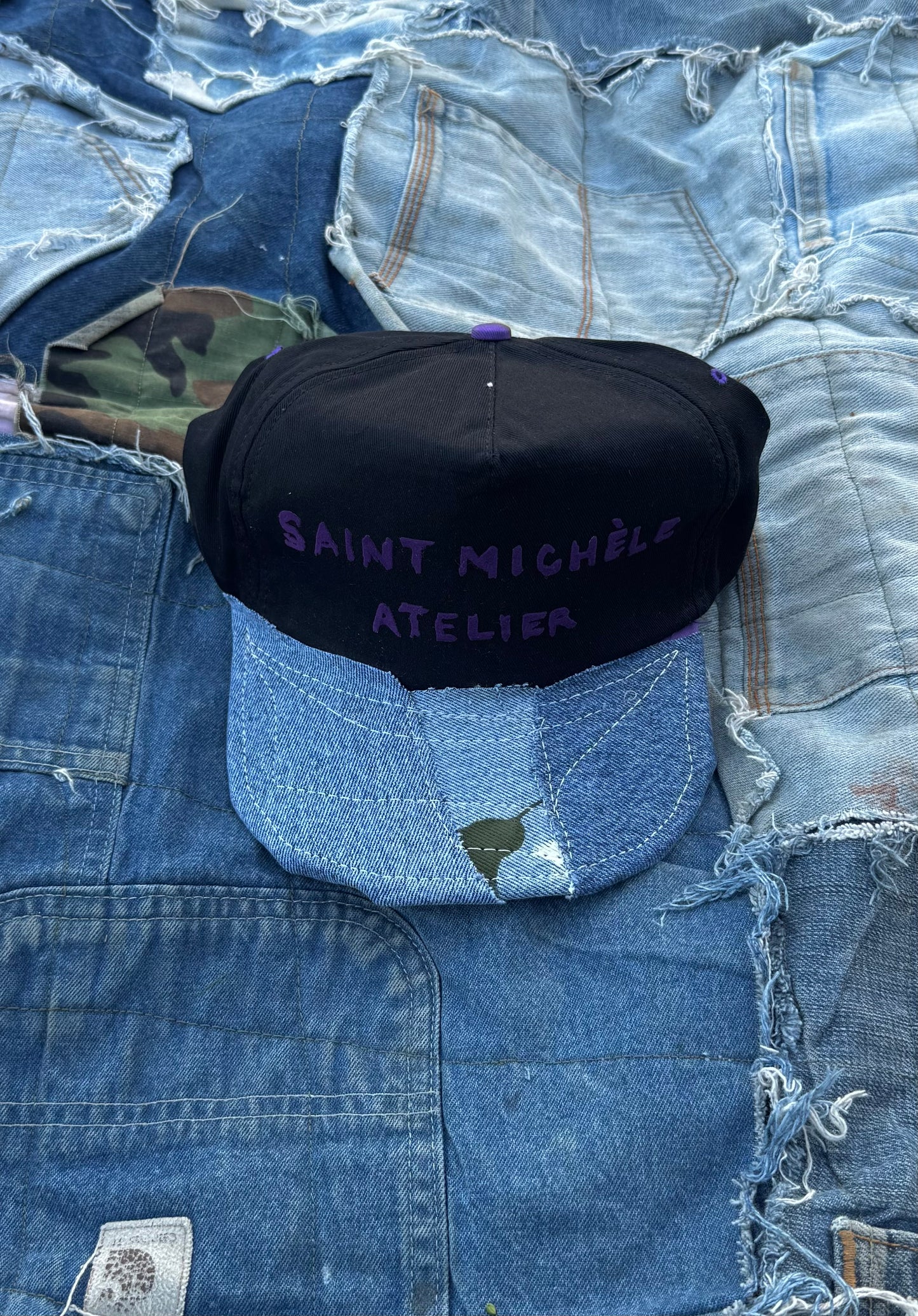 LOGO PATCHWORK TRUCKER | 017