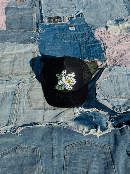 MAGNOLIA TRUCKER HAT | BLACK ASPHALT