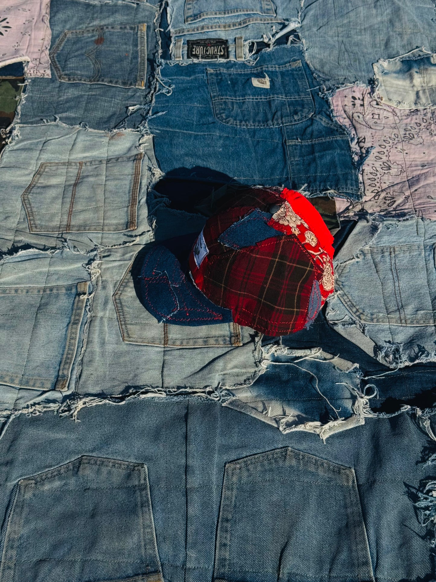 REWORKED PATCHWORK TRUCKER | 001