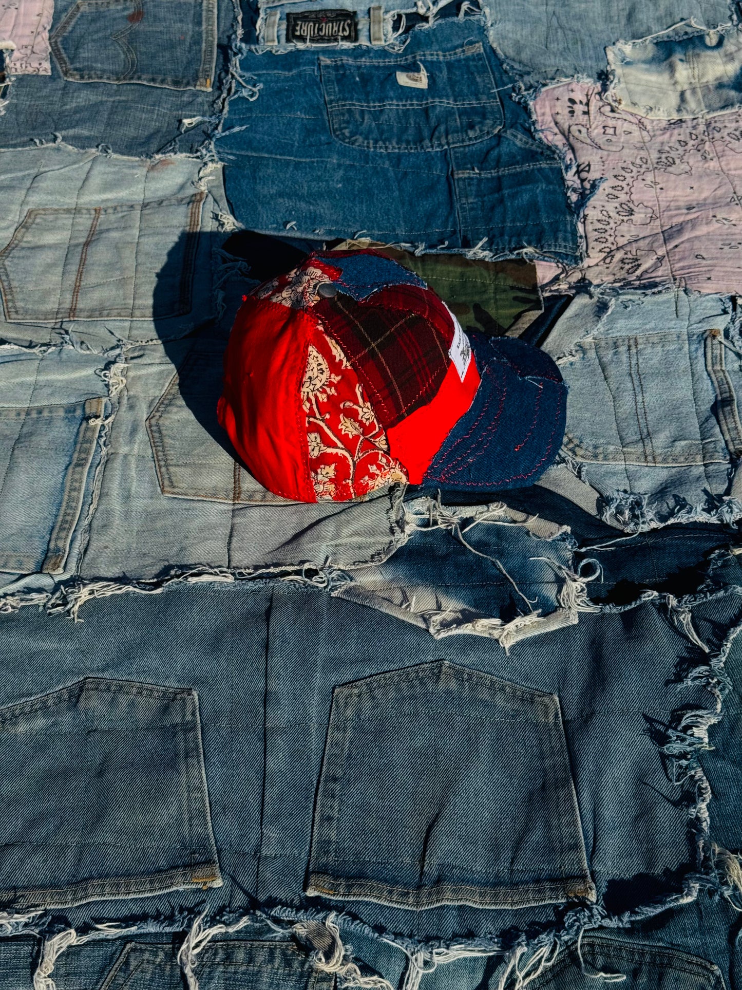 REWORKED PATCHWORK TRUCKER | 001