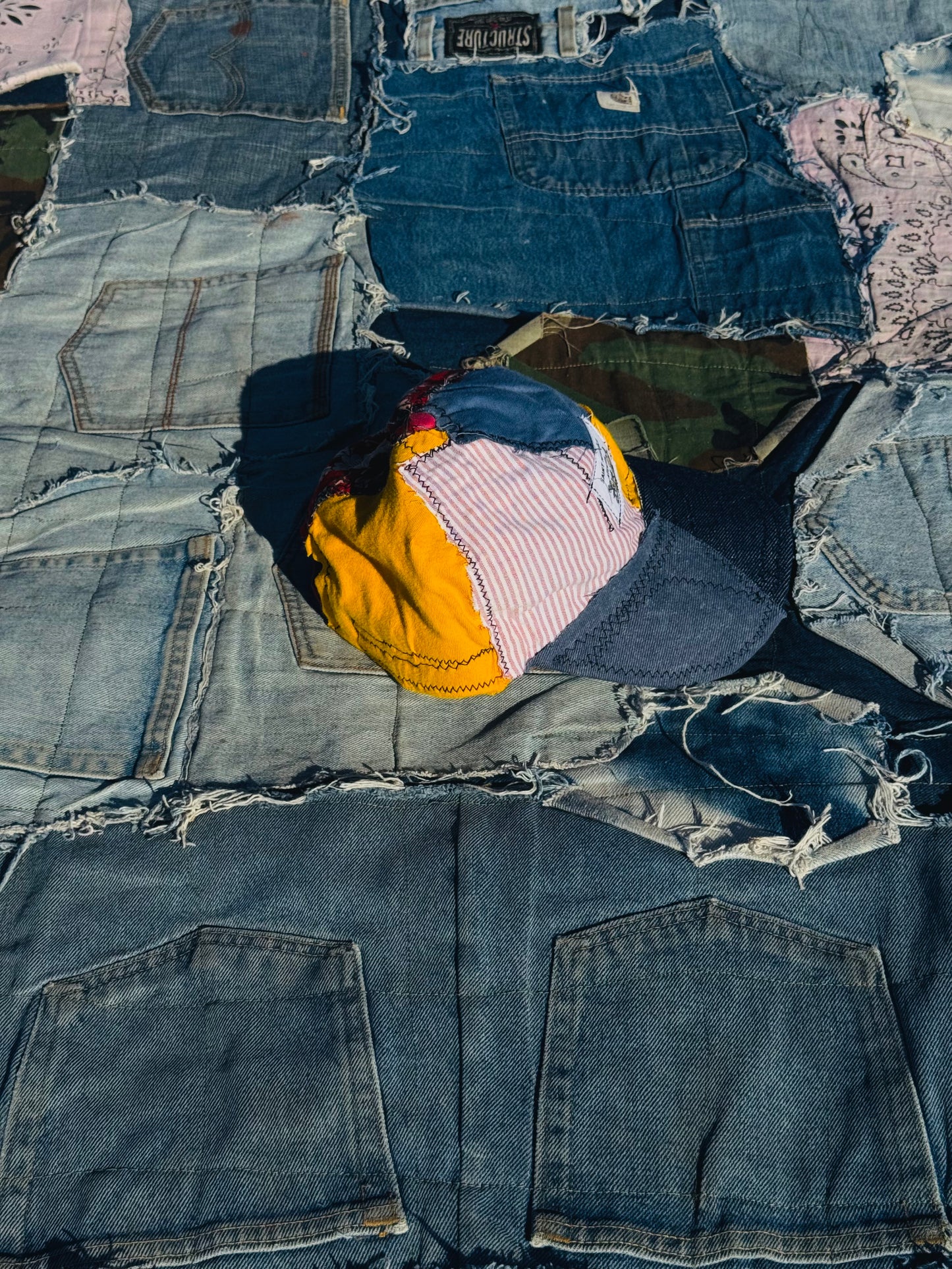 REWORKED PATCHWORK TRUCKER | 002