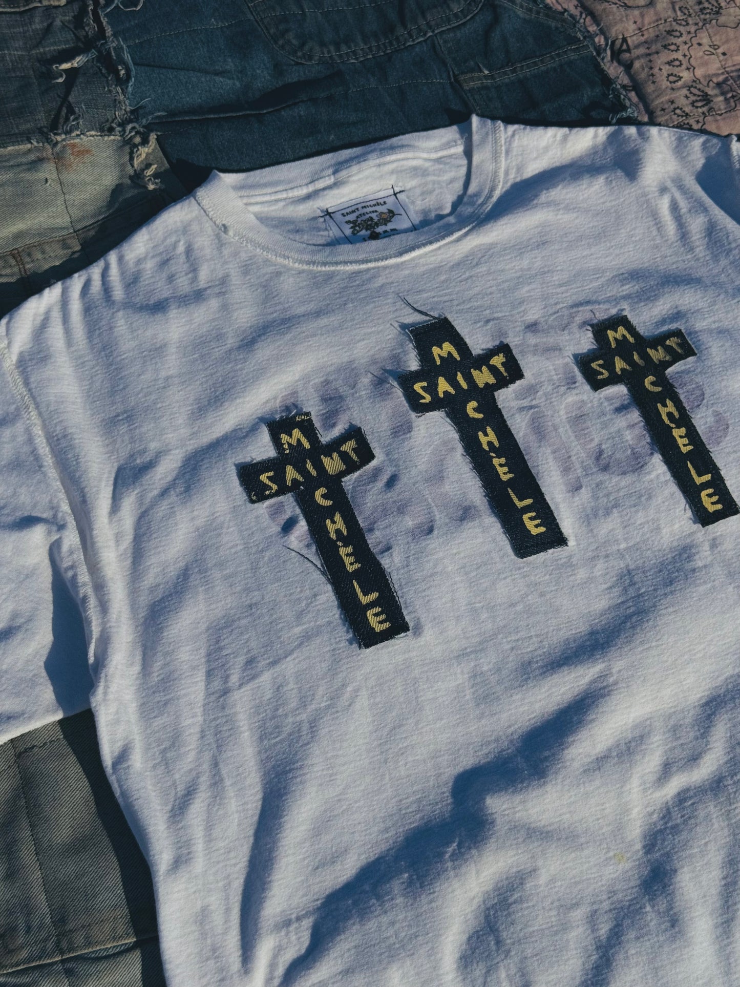 THE REWORKED TRINITY TEE | VINTAGE WHITE