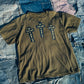 THE REWORKED TRINITY TEE | WORN MILITARY GREEN