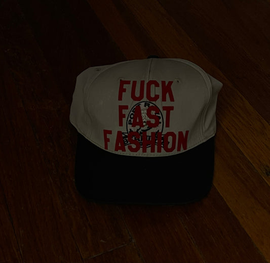 F*CK FAST FASHION UPCYCLED TRUCKER | 013