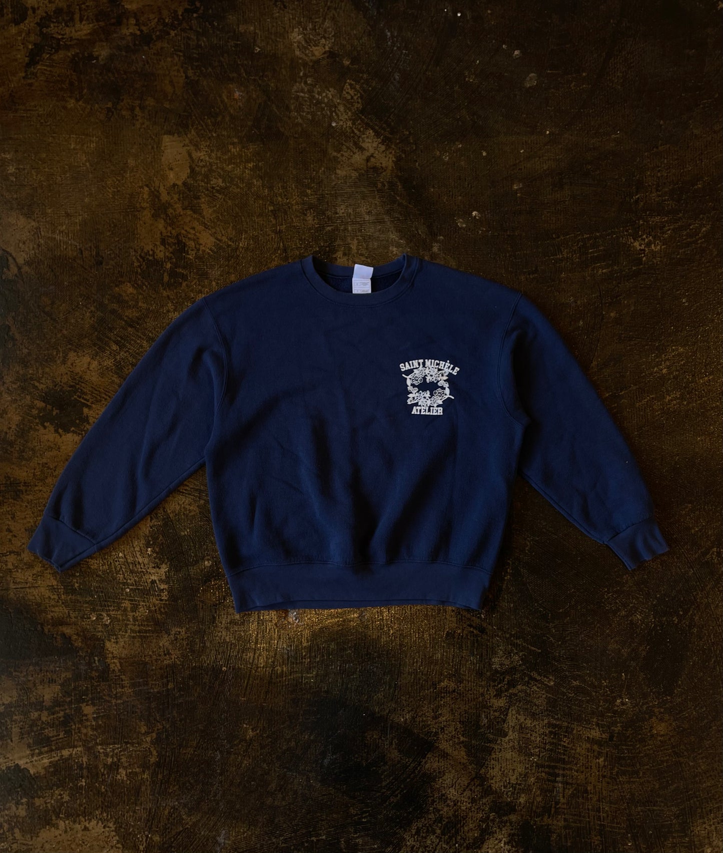 1/1 MAGNOLIA MONEY CREWNECK | VINTAGE NAVY - MEDIUM