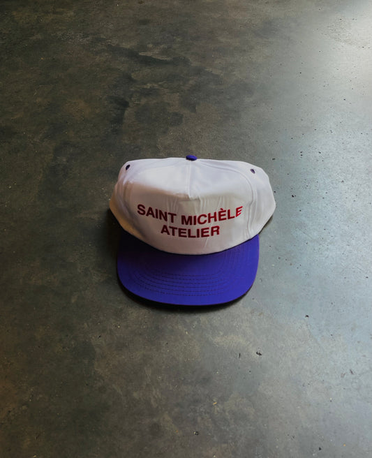 ATELIER OG LOGO TRUCKER | PEARL & PURPLE