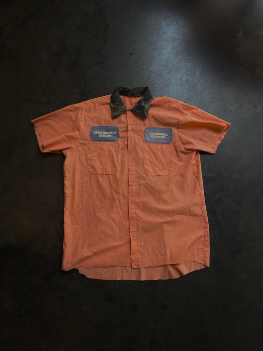 OVERDYED RE-WORKWEAR SHIRT | 005