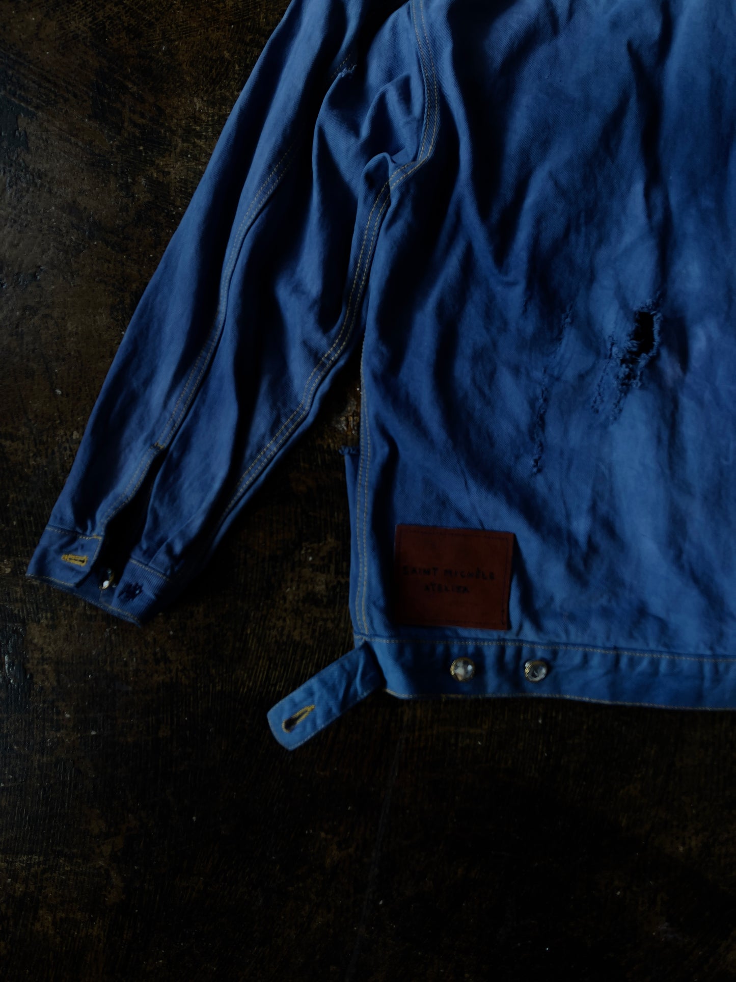 DYED DENIM JACKET | 002