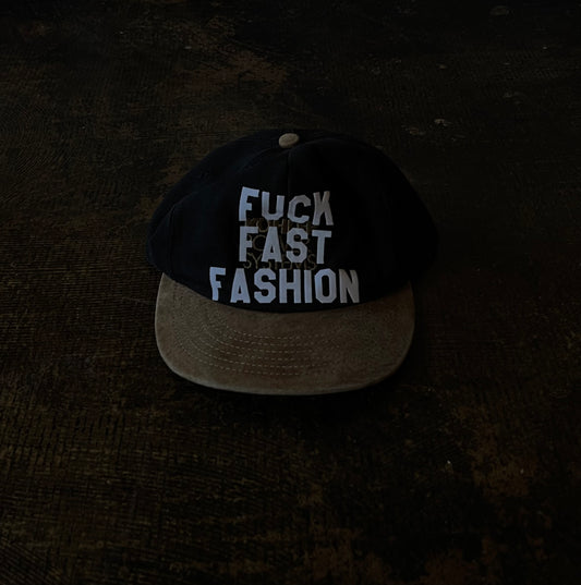 F*CK FAST FASHION UPCYCLED TRUCKER | 010