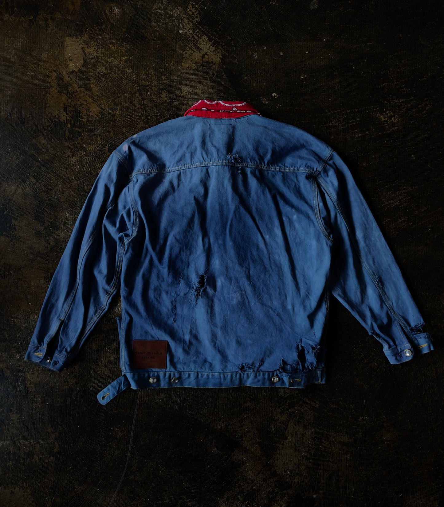 DYED DENIM JACKET | 002