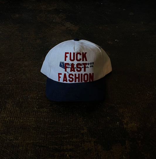 F*CK FAST FASHION UPCYCLED TRUCKER | 004