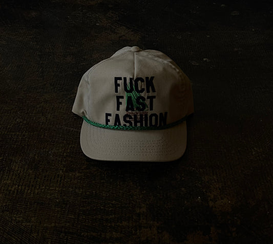 F*CK FAST FASHION UPCYCLED TRUCKER | 009